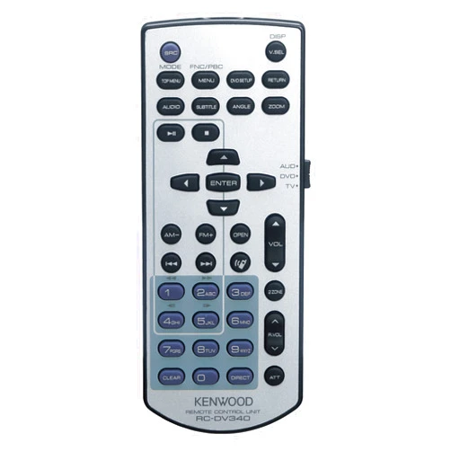 KENWOOD KCA-RCDV340 Infrared IR Remote Control for KENWOOD Audio Receivers