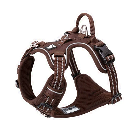 TRUE LOVE Dog Harness No Pull Nylon Reflective Pet Harness Adjustable Comfortable Control Step-in Brilliant Colors Truelove TLH56512