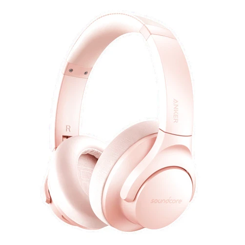 Soundcore Anker Life Q20 Hybrid Active Noise Cancelling Headphones, Wireless Over Ear Bluetooth Headphones, 60H Playtime, Hi-Res Audio, Deep Bass, Memory Foam Ear Cups, for Travel, Home Office