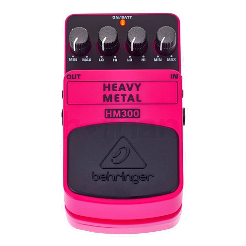 Behringer Heavy Metal Hm300 Heavy Metal Distortion Effects Pedal