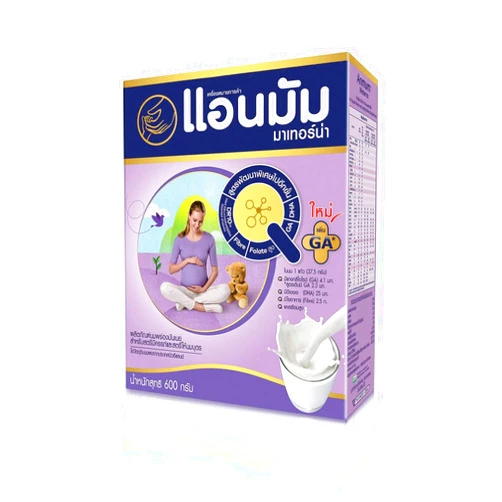 Anmum Materna Milk Powder Plain Pregnant Women 600g Folate & Fiber,omega