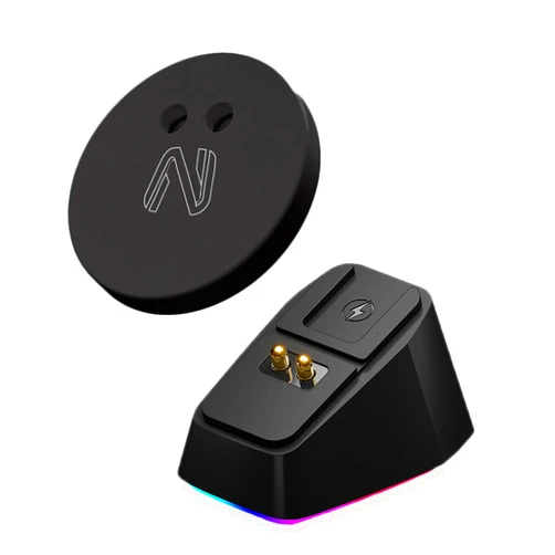 Generic Black Wireless Mouse Charger for Logitech G PRO X Superlight/2/2 Dex,G703, G903 Lightspeed,Compatible with DeathAdder v2 pro and Other Gaming Mouse, Esports Gamer Gear (Charging Dock Only)