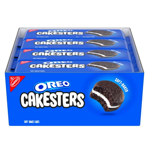 OREO Cakesters Soft Snack Cakes, 8-3.03 oz Snack Packs