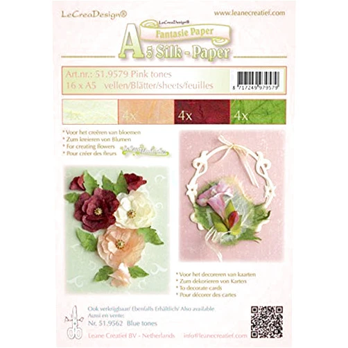 Leane Creatief Silk, Assortment Pink Tones