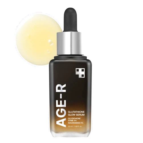 Medicube AGE-R Glutathione Glow Serum - Exclusive Pigmentation & Elasticity Serum for 24Hr Pure Radiance - Glowing with Active Glow-zom Technology - Daily Use for Youthful Skin - Korean Skin Care