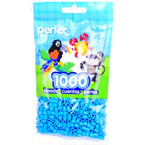 Perler Beads Fuse Beads for Crafts, 1000pcs, Turquoise