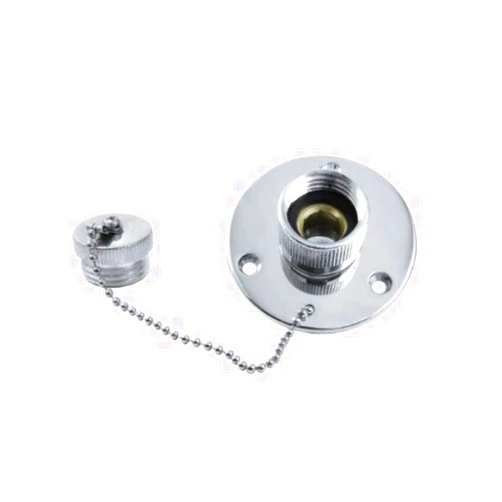 Vernese Customs Water Inlet, Polished 316 Stainless Steel