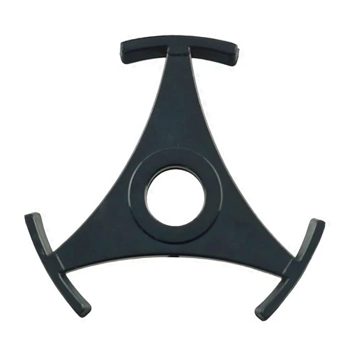 WHYHKJ Black 45 RPM ABC Plastic Vinyl Record Centre-Hole Adapter for 7 Inch Vinyl Record