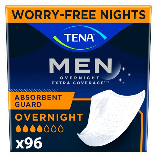 TENA Incontinence Guards for Men, Super Absorbency - 96 Count