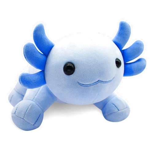 CHUDATOM 10.5'' Axolotl Plush Toy - Soft, Cute, Kawaii Stuffed Animal Pillow Doll for Kids' Birthdays & Home Decoration