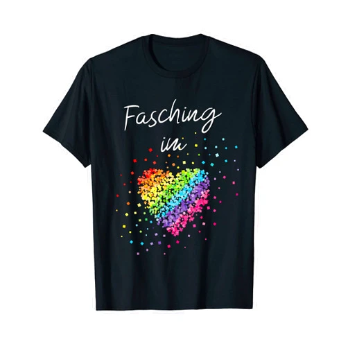 Kölner Karneval Fasching Konfetti Kostümersatz Fancy Dress in the Heart Rainbow LGBTQ Gay Pride Gay T-Shirt