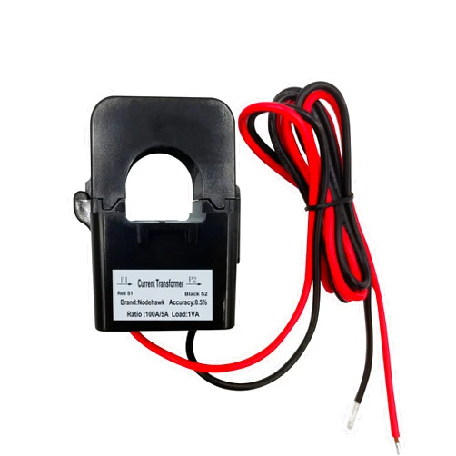 Nodehawk AC Current Sensor Transformer, Core Current Transformer Coil Sensor for 100A Amp Energy Meter
