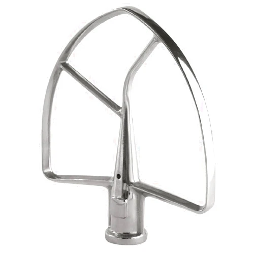 KitchenAid KSMC7QFB Stainless Steel NSF Certified Flat Beater for 7 Quart Bowl Lift Stand Mixer