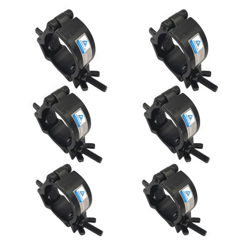 JINWOKEJI 6 Pack O-Clamp Stage Lights Truss Clamp, 2
