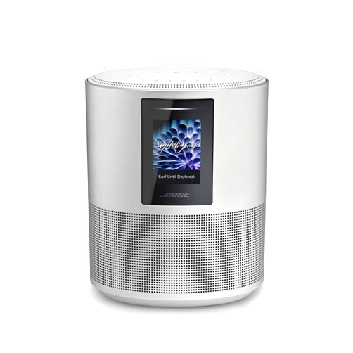 Bose Home Speaker 500: Smart Bluetooth Speaker with Alexa Voice Control Built-in, Silver Silver Speaker