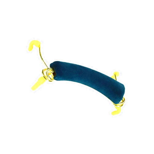 HJDFRTE Jinque Series Alloy Violin Shoulder Rest Adjustable Soft Sponge Accessories violin replacement parts (Color : Dark green)