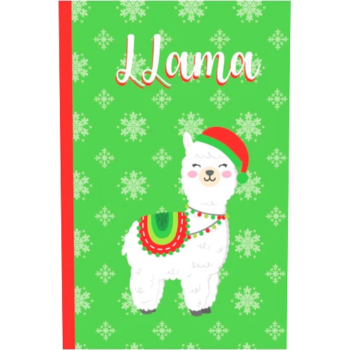 By Lamamas (Author) Llama: Llama Christmas Lined Notebook, Merry Christmas Llama Notebook, Llama Christmas Gifts For Girls, Llama Gifts For Women On Christmas, Llama ... Alpaca Notebook Christmas Gifts, Xmas Gifts,