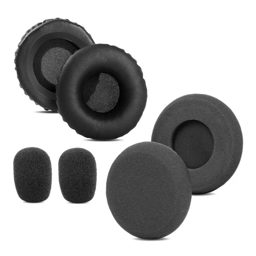YDYBZB Ear Pads Foam Compatible with VXI BlueParrott B250-XT Plus B250XT B150 Headset Replacement Ear/Mic Cushion Kit 6 Pcs (Style 1)