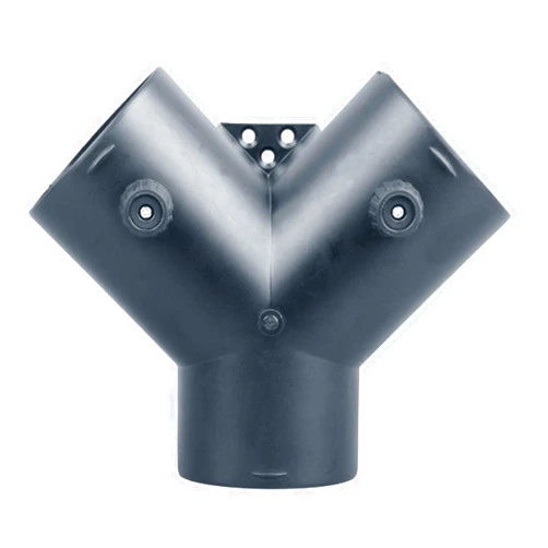 Dutis NIUWA 3 Way Duct Hose Connector, Duct Splitter for Exhaust Fan Dryer Vent Hose, Y Shape Duct Connector, 3 Way Hose Adapter (2.95 INCH (75mm))