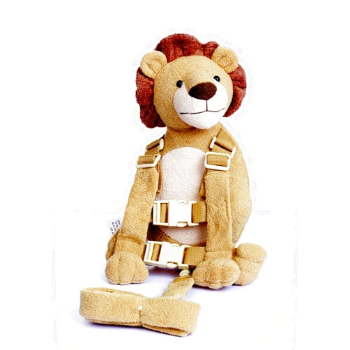 Berhapy 2 in 1 Toddler Leash Toddler Safety Harness Backpack with Leash Children's Walking Leash Strap (Lion)