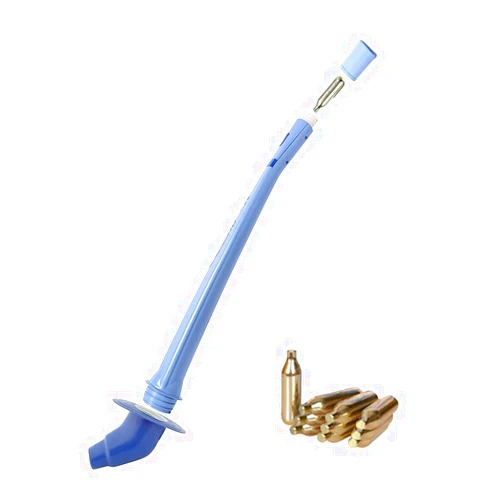 TULGIGS Toilet Plungers & Co2 Cylinders 1Box (10 pcs) & Simple English User Guide