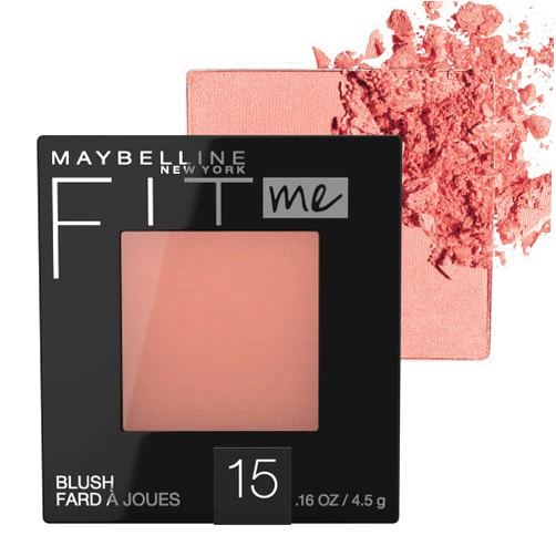 Maybelline Fit Me Blush, Lightweight, Smooth, Blendable, Long-lasting All-Day Face Enhancing Makeup Color, Nude, 1 Count
