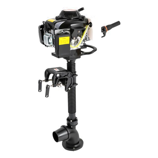 MOCHAG 55CC 4 Stroke Outboard Motor Boat Engine, 4HP Jet Pump Heavy Duty Marine Boat Motor with Air Cooling and CDI Ignition System, Short Shaft Boat Engine for Fishing Boats Yachts Water Sport Tools