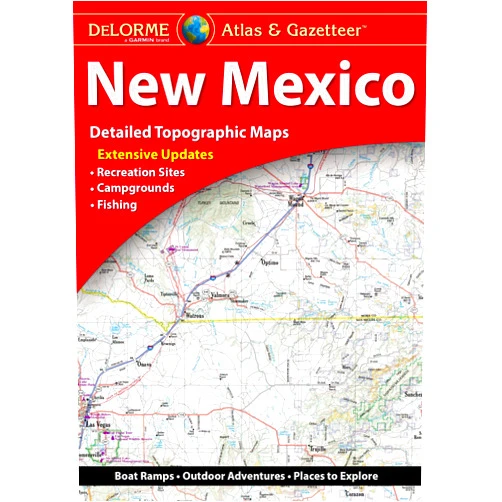 Rand McNally Delorme Atlas & Gazetteer: New Mexico