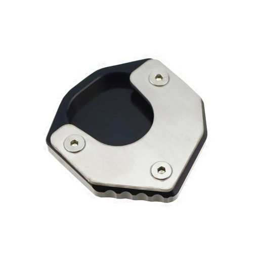 REGVXCP Motorcycle Kickstand Foot Side Stand for Su&zuki DRZ400 DRZ 400 S E SM DSZ 400S 400E 400SM Motorcycle Kickstand Foot Side Stand Extension Pad Support Plate Enlarge