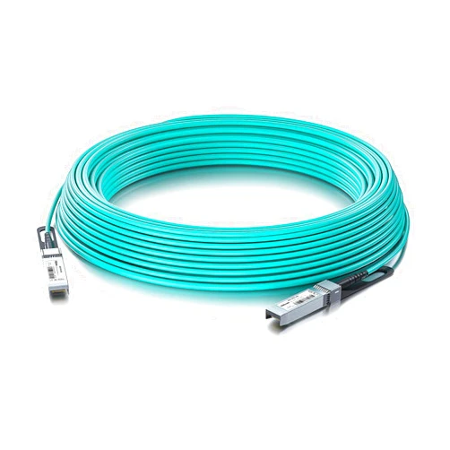 10Gtek 10G SFP+ AOC Cable - 10GbE SFP+ to SFP+ Active Optical Fiber Cable, OM3 MMF Direct-Attach Fiber Assemblies with SFP+ connectors for Cisco SFP-10G-AOC10M, Ubiquiti UniFi, Mikrotik, 10-Meter