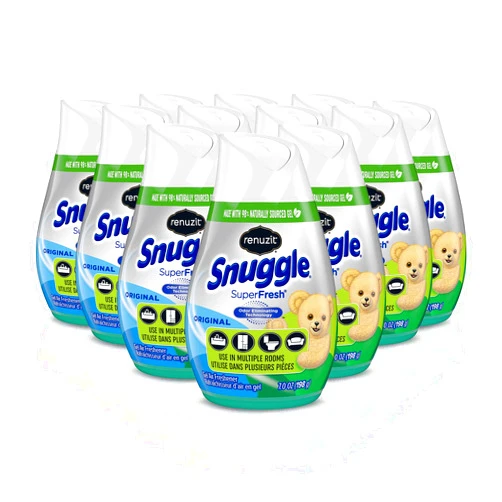Renuzit Adjustable Gel Air Freshener Cones, Original Odor Neutralizer, Odor Elimination, 12 Cones