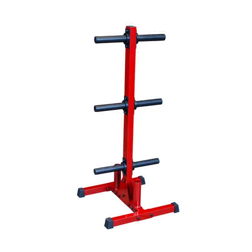 Best Fitness Body-Solid (BFWT10) Weight Tree Rack for Olympic Plates - Bumper Plate Storage, Weight Plate Holder