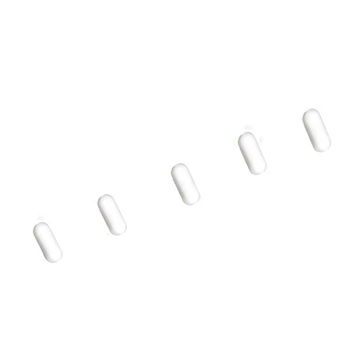 Ravethy 5 Pcs PTFE Magnetic Stirrer Mixer Stir Bar,White Color,Laboratory Bar,Stir Plate Bar,Stir Bars (C4x10mm 5PCS)