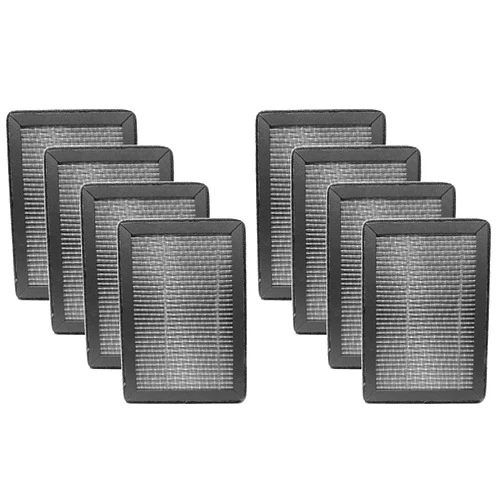 Nispira 3-in-1 HEPA Filter Activated Carbon Replacement For Air Purifier SimPure AP3J9 / Redypure JR6 / Membrane Solutions 2J8 8 Packs
