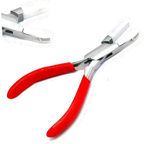 AAProTools Double Nylon Jaw Pliers Jewelry Plier With Replacement Jaws, Craft and Jewelry Tool Kit for Jewelry Making (Box Joint Construction)