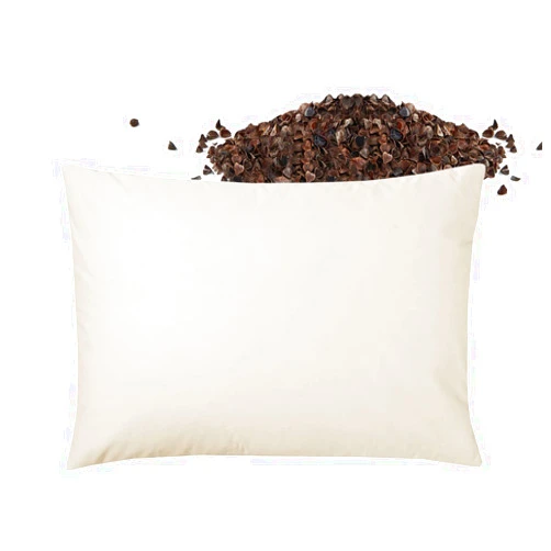 USlixury Buckwheat Pillow - Adjustable Buckwheat Hull Pillow 20