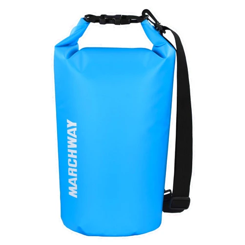 MARCHWAY Floating Waterproof Dry Bag Backpack 5L/10L/20L/30L/40L, Roll Top Sack Keeps Gear Dry for Kayaking, Rafting, Boating, Swimming, Camping, Hiking, Beach, Fishing