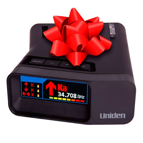 Uniden R7 EXTREME LONG RANGE Laser/Radar Detector, Built-in GPS w/ Real-Time Alerts, Dual-Antennas Front & Rear w/Directional Arrows, Voice Alerts, Red Light Camera and Speed Camera Alerts