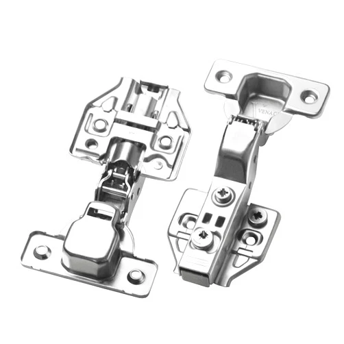 VVENACE 4PCS Full Inset Soft Close Frameless Cabinet Hinges 105 Degree 6-Ways 3-Cam Adjustment European Kitchen Cabinet Door Hinges Clip-on
