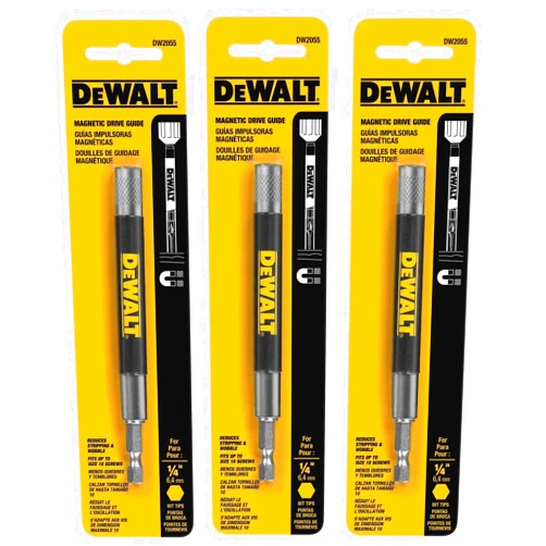 DEWALT DW2055 Magnetic Bit Tip Holder (3 PACK)