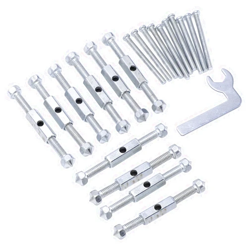 Qiilu Junction Box Repair Wall Mount Switch Box Repair Tool Type 86 Junction Box Repairer Tool Strut Bolt Wrench Wall Switch Outlet Repair Fastener Set (86 Metal Strut)