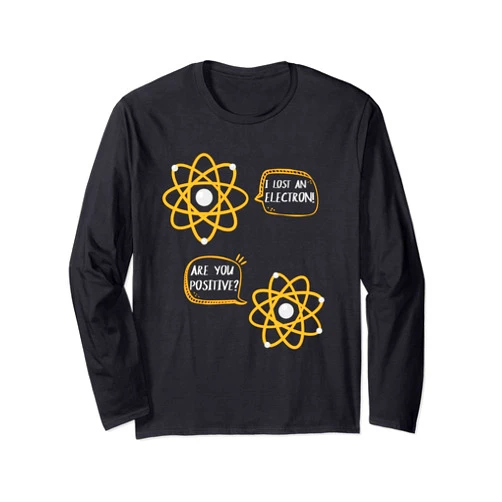 Science Geek Nerds Chemistry Joke Funny TShirts Science Nerd Physics Joke Chemistry Geek Humor Pun Funny Long Sleeve T-Shirt