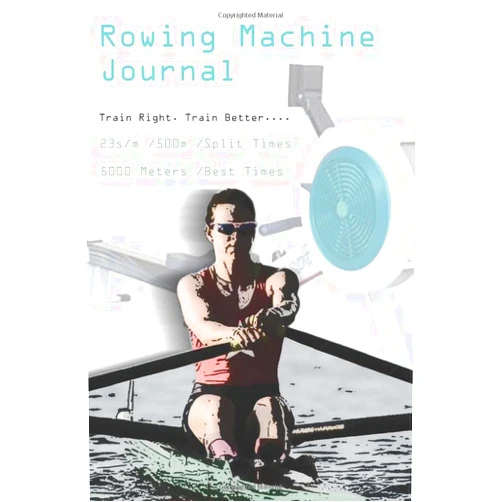 NAHFROG PUBLISHING Rowing Machine Journal: Keep track of all your Training workouts on water or indoor rowing machines. Great for Concept 2 (C2) rowing machines