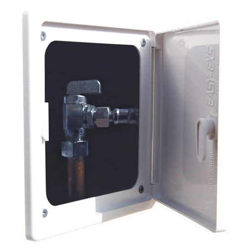 EASY-EXS Access Panel 6x6 with Door (Max Service Opening 4.3x4.3) Plastic White (Small 6