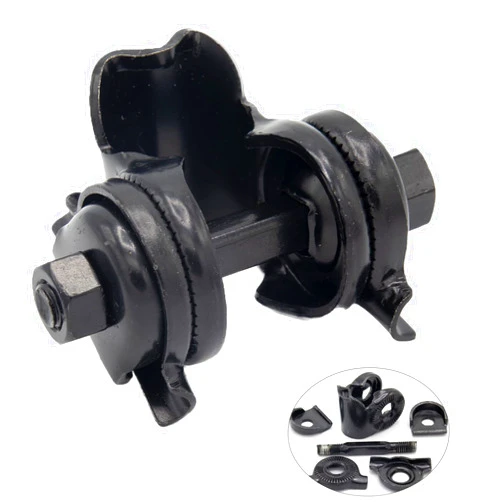 Cheerock Bicycle Seat Clamp Aluminum Alloy Bike Seat Post Clamps Compatible with Standard Road Mountain Bike Rail Saddle
