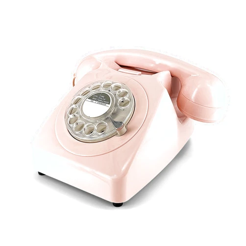 FêteFone FeteFone The Mod Vintage Audio Guest Book Phone, Unique Voicemail Message Recorder Guestbook Alternative for Wedding, Bridal Shower, Birthday Party, Baby Shower, Anniversary, Engagement, Pink