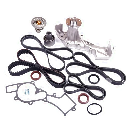 BCtimingparts Premium Timing Belt Kit 1999-2004 for Nissan Frontier 2000-2004 for Nissan Xterra with Water Pump