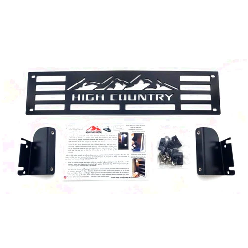 Mountains2Metal HIGH Country Edition Black Compatible with 2015-2019 Chevy 2500 3500 HD M2M #400-130-1
