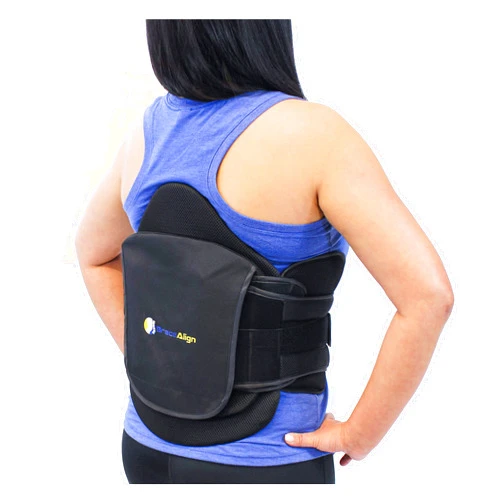 Brace Align VertebrAlign LSO Medical Lower Back Brace L0650 L0637 - Recovery and Pain Relief for Herniated, Bulging, Slipped Disc, Sciatica, DDD, Spine Stenosis, Fractures, and Lumbar Support