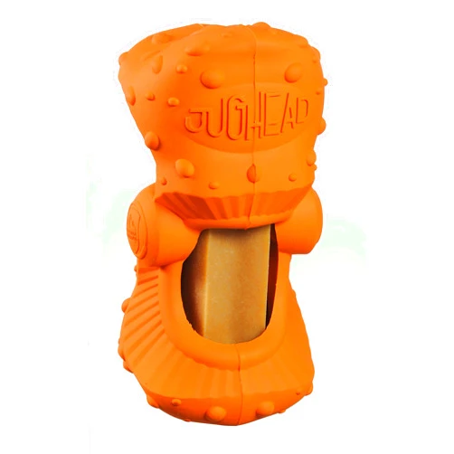 Himalayan Dog Chew Jughead Large Dog Chew Holder, Secures Chews for Dogs, Chew Smarter and Longer, Stimulate Your Dog, Holds Yak Chews, 1 Dog Toy